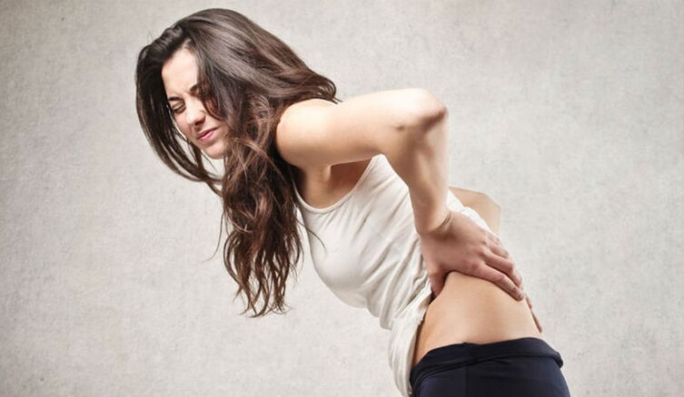 ឈឺខ្នងនៅលើជំងឺ steochondrosis